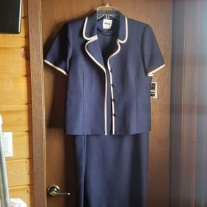 8P Leslie Fay Vintage dress with jacket